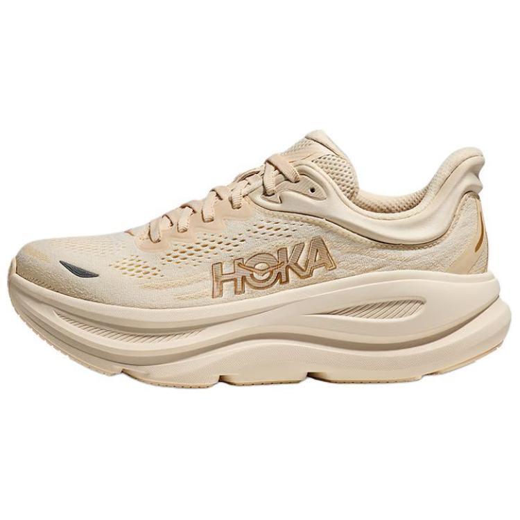 HOKA Bondi 9 Vanilla Birch Women's Running Shoes