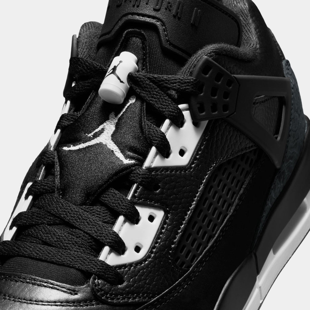 Spizike Low Mens Basketball Shoes (Black/White/White/Anthracite)