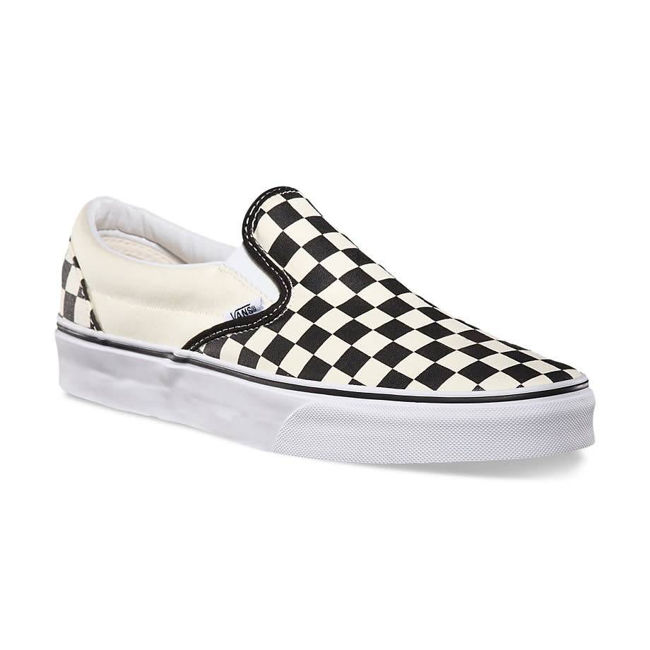 VANS CLASSIC SLIP-ON BLACK / WHITE CHECKERBOARD