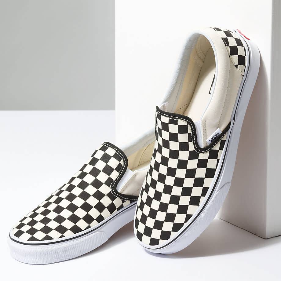 VANS CLASSIC SLIP-ON BLACK / WHITE CHECKERBOARD