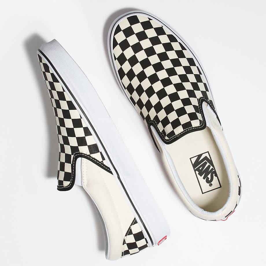 VANS CLASSIC SLIP-ON BLACK / WHITE CHECKERBOARD