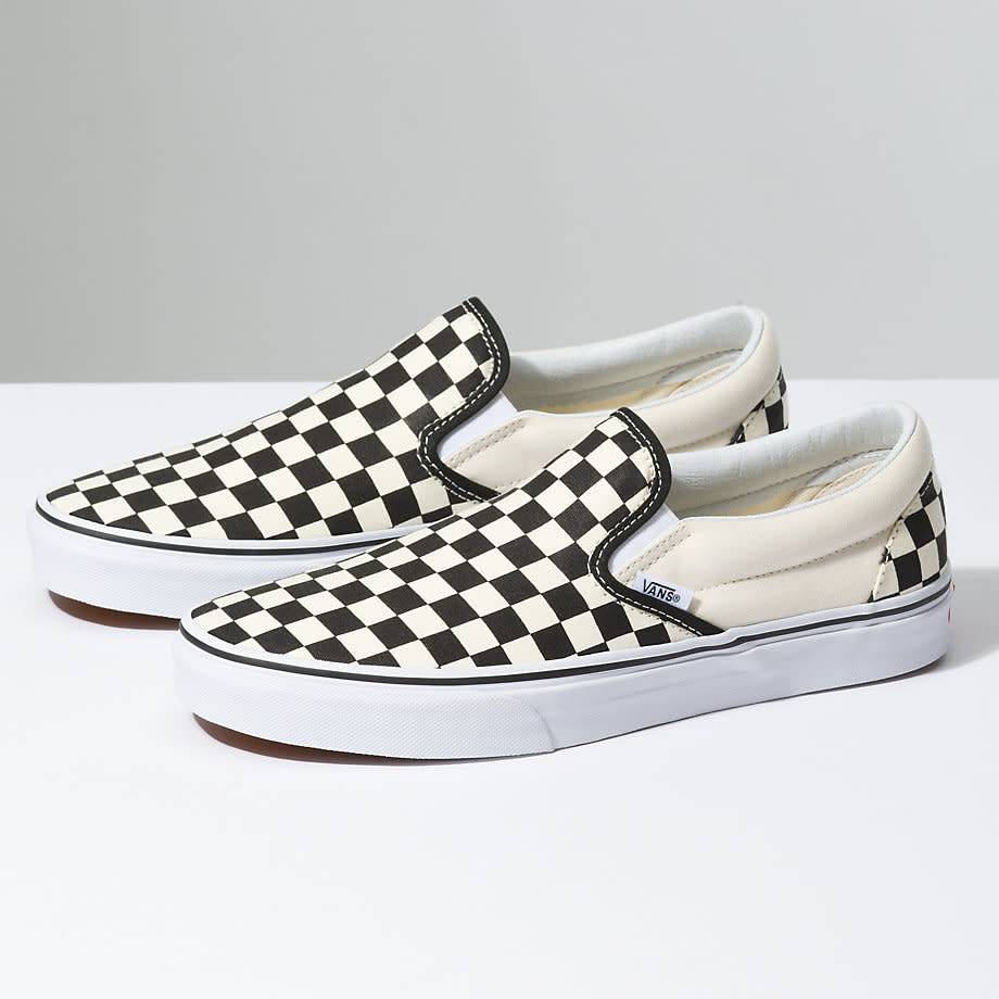 VANS CLASSIC SLIP-ON BLACK / WHITE CHECKERBOARD