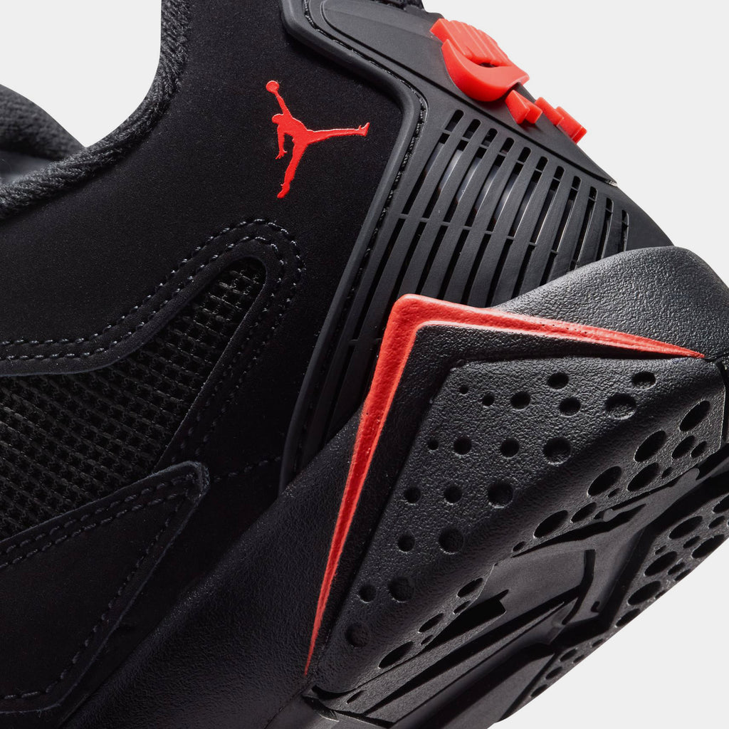 Air Jordan MVP 92 Grade School Basketball Shoes (Black/Infrared 23)
