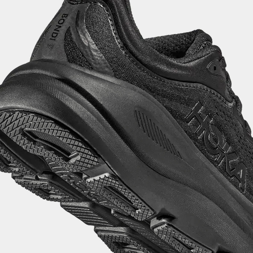 Bondi 9 Mens Running Shoes (Black/Black)