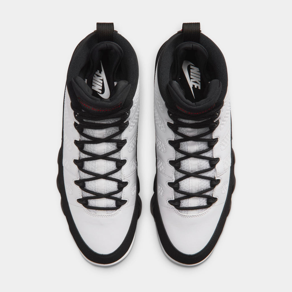 Air Jordan 9 Retro Space Jam Mens Lifestyle Shoes (White/True Red/Black)