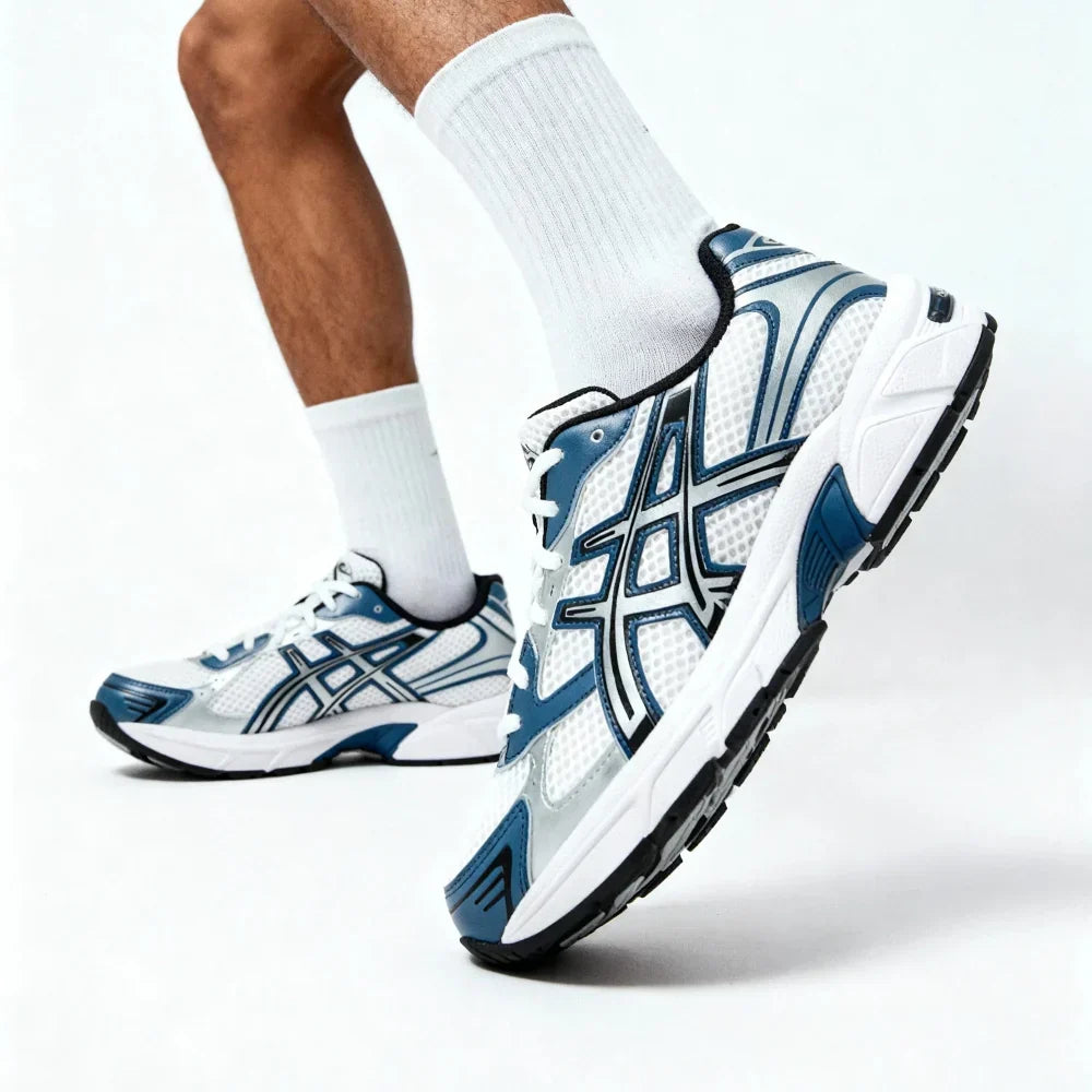ASICS Gel-1130 White Teal Sneakers