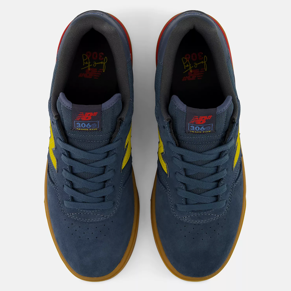 NB NUMERIC FOY 306 CUP SHADOW BLUE / MARS YELLOW