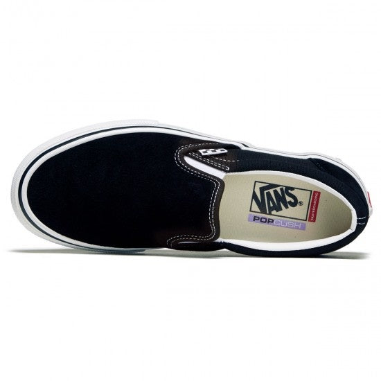 VANS SKATE SLIP-ON BLACK / WHITE