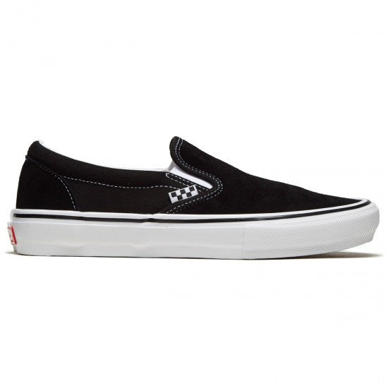 VANS SKATE SLIP-ON BLACK / WHITE