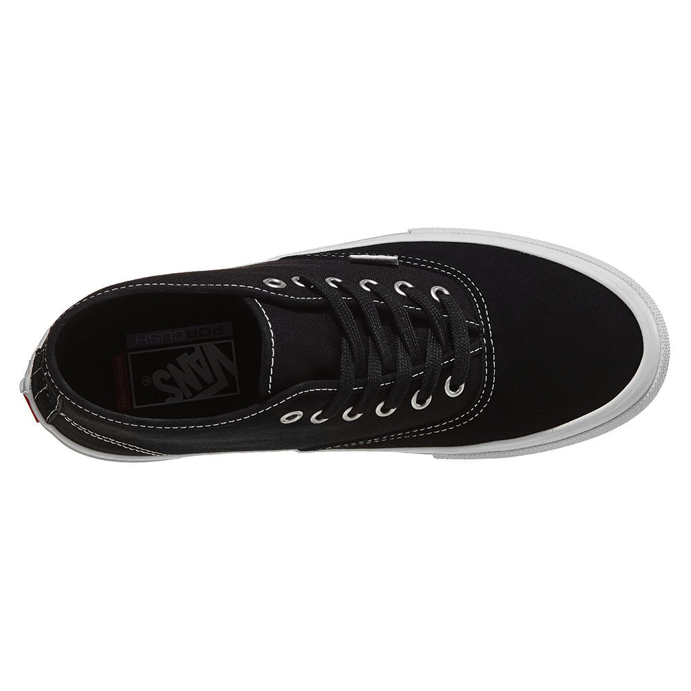 VANS SKATE AUTHENTIC MID BLACK / WHITE