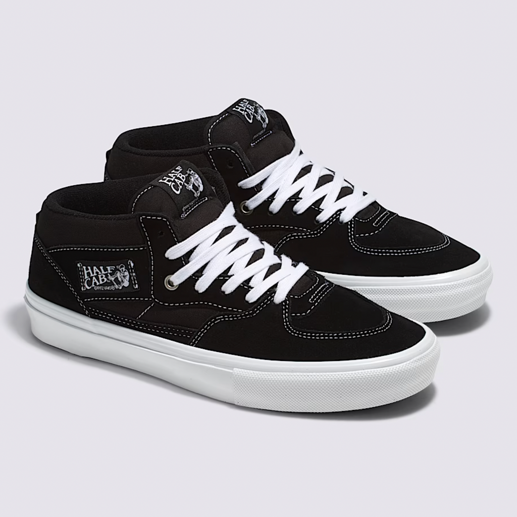 VANS SKATE HALF CAB BLACK / WHITE