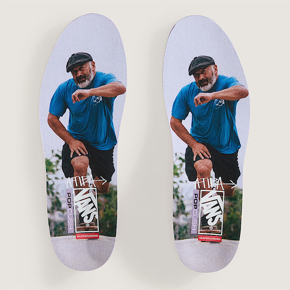 VANS X ATIBA SKATE HALF CAB LIGHT GREY