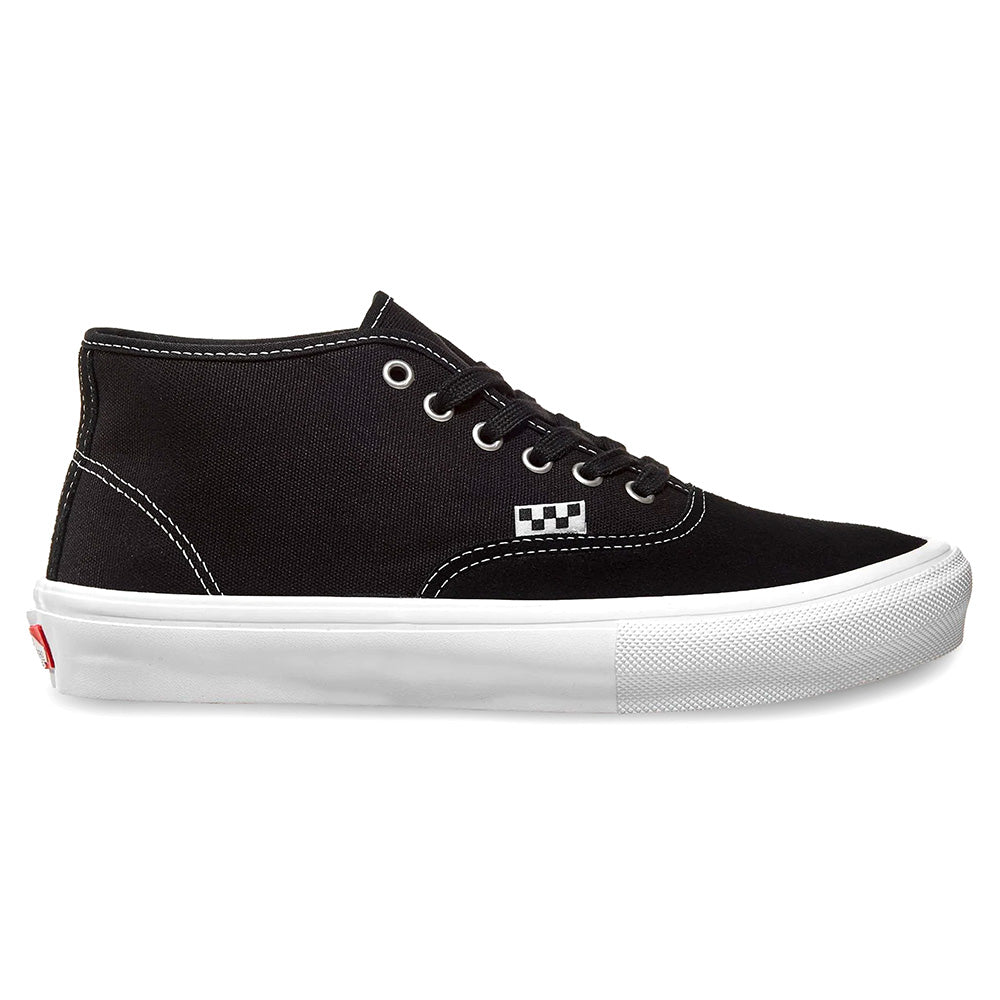 VANS SKATE AUTHENTIC MID BLACK / WHITE