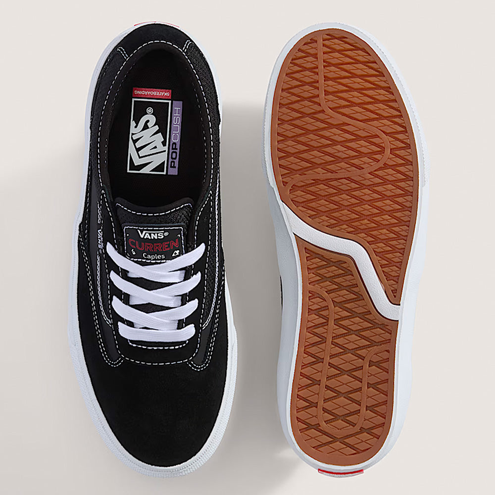 VANS SKATE CURREN CAPLES BLACK / WHITE