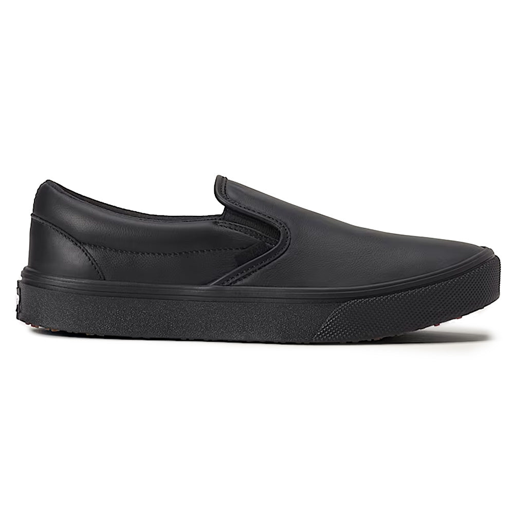 VANS CLASSIC SLIP-ON MADE FOR THE MAKERS LEATHER GUM BLACK